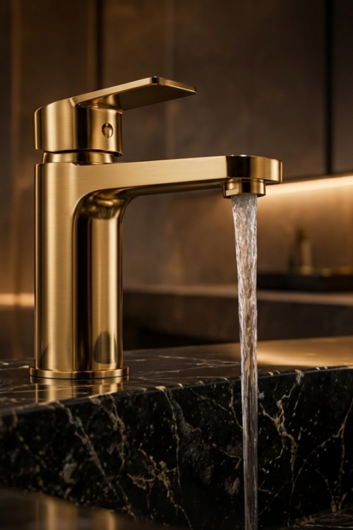 KNB luxury square bathroom faucet modern mixer tap