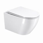 KNB Round Rimless - White