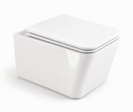 KNB Square Rimless - White - Image 1