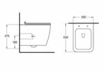 KNB Square Rimless - White - Image 2