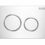 KNB Flush Actuator - Chrome Plated