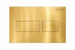 KNB Flush Actuator - Brushed Gold - Image 1