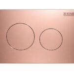 KNB Flush Actuator - Rose Gold