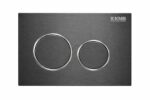 KNB Flush Actuator - Gun Grey - Image 1