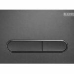 KNB Flush Actuator - Gun Grey