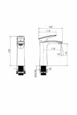KNB Single Lever - Brushed Gold - Image 2