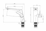 KNB Single Lever - Gun Grey - Image 2