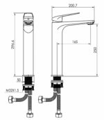 KNB Single Lever Tall - Matt Black - Image 2