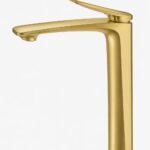 KNB Single Lever Tall - Brushed Gold