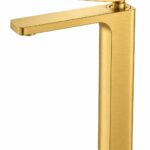 KNB Single Lever Tall - Brushed Gold