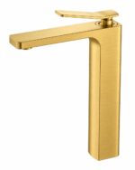 KNB Single Lever Tall - Brushed Gold - Image 1