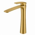 KNB Single Lever Tall - Brushed Gold