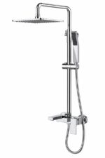 KNB Exposed Shower - Chrome - Image 1