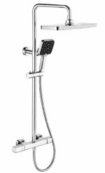 KNB Exposed Shower - Chrome Plated - Image 1