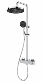 KNB Exposed Shower - Chrome Plated - Image 1
