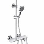 KNB Exposed Shower - Chrome Plated