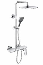 KNB Exposed Shower - Chrome Plated - Image 1