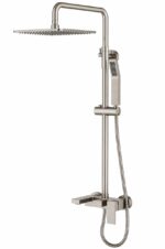 KNB Exposed Shower - Brushed Nickel - Image 1