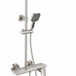 KNB Exposed Shower - Brushed Nickel