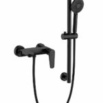 KNB Exposed Shower - Matt Black