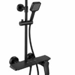 KNB Exposed Shower - Matt Black
