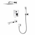 KNB 3-way Concealed Shower - Chrome Plated