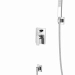 KNB 2-way Concealed Shower - Chrome Plated