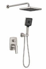KNB 2-way Concealed Shower - Brushed Nickel - Image 1
