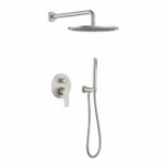 KNB 2-way Concealed Shower - Brushed Nickel - Image 1