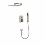 KNB 2-way Concealed Shower - Brushed Nickel