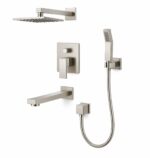 KNB 3-way Concealed Shower - Brushed Nickel - Image 1
