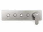 KNB 4-way Concealed Mixer - Brushed Nickel - Image 1