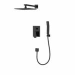 KNB 2-way Concealed Shower - Matt Black