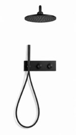 KNB 2-way Concealed Shower - Matt Black - Image 1