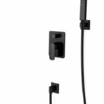 KNB 2-way Concealed Shower - Matt Black