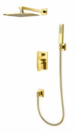 21540021 KNB 2-way Concealed Shower - PVD Gold - Image 1