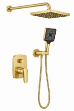 KNB 2-way Concealed Shower - Brushed Gold - Image 1