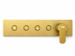 KNB 4-way Concealed Mixer - Brushed Gold - Image 1