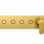 KNB 4-way Concealed Mixer - Brushed Gold