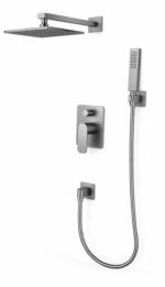 KNB 2-way Concealed Shower - Gun Grey - Image 1