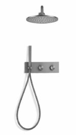 KNB 2-way Concealed Shower - Gun Grey - Image 1