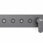 KNB 4-way Concealed Mixer - Gun Grey
