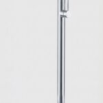 KNB Floor Mounted Basin Mixer - Chrome Plated