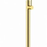 KNB Floor Mounted Basin Mixer - PVD Gold