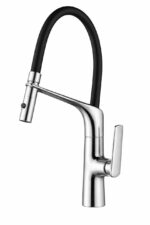 KNB Sink Mixer - Chrome Plated - Image 1