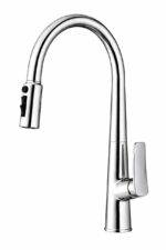 KNB Sink Mixer - Chrome Plated - Image 1