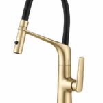 KNB Sink Mixer - Brushed Gold