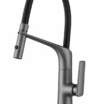 KNB Sink Mixer - Gun Grey