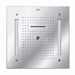 KNB Ciling Mount Shower - Chrome Plated