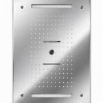 KNB Ciling Mount Shower - Chrome Plated